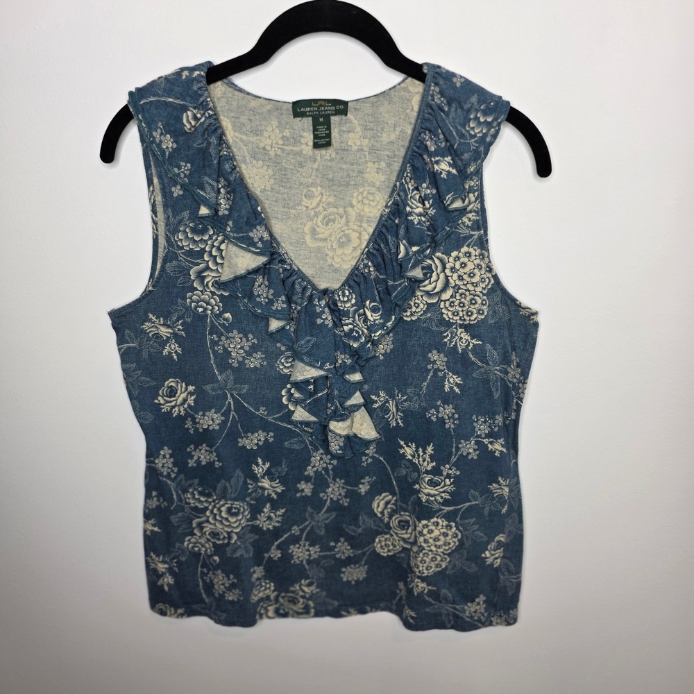 Lauren Ralph Lauren Blouse Womens Medium